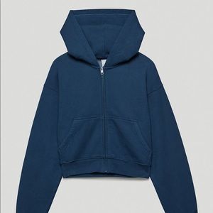 NWT ARITZIA TNA cropped fleece jacket